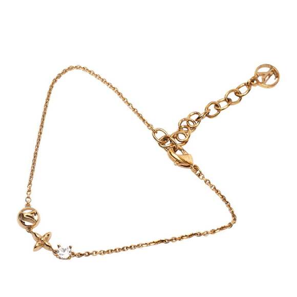 Louis Vuitton Petit Bracelet M00374 Gold Plated Women's LOUIS VUITTON